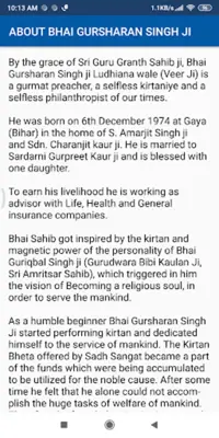 Bhai Gursharan Singh Ji (Ludhi android App screenshot 10